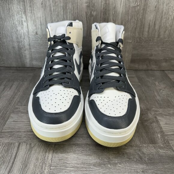 Air Jordan 1 Elevate Women's size 10 Team Gold Mid Top Shoes DN3253-700 - Picture 2 of 8